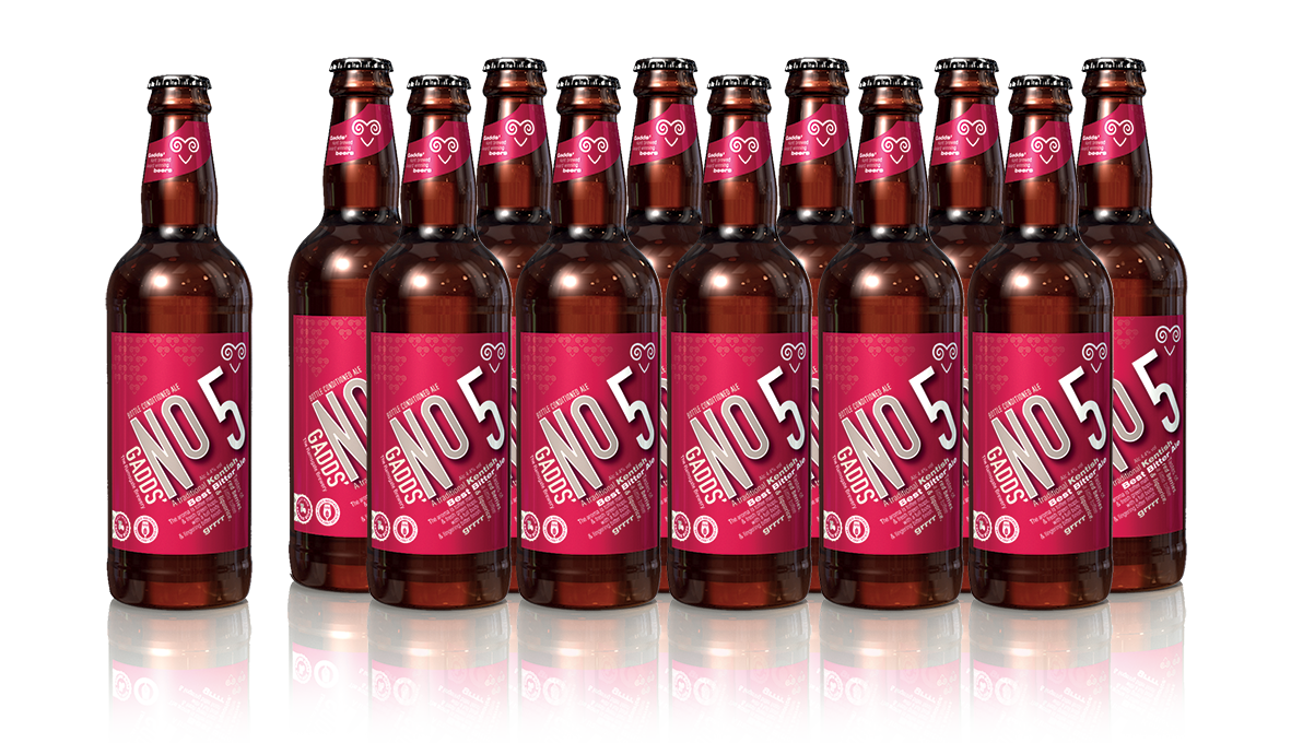 GADDS' No 5 -  x12 bottles SUPER FRESH