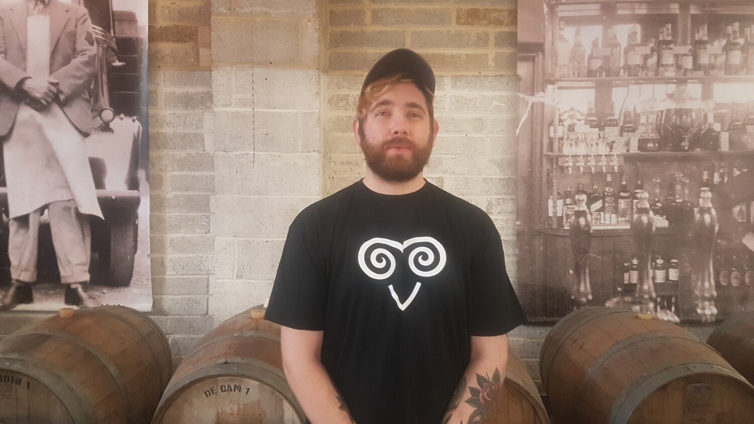 GADDS' Black T-shirt