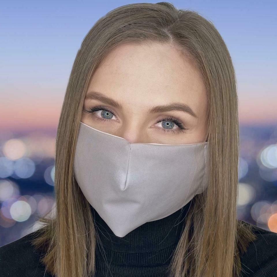 Face Mask - 4 layered washable with filter - 3kpl