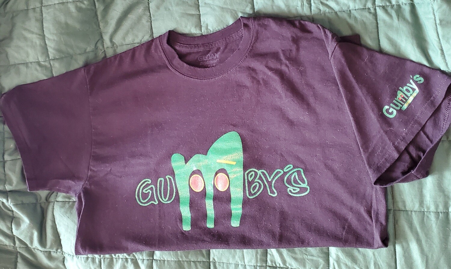 Gumby&#39;s Black T-shirt/Short Sleeves