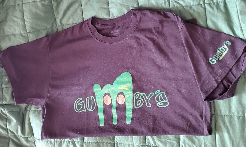 Gumby's Black T-shirt/Short Sleeves
