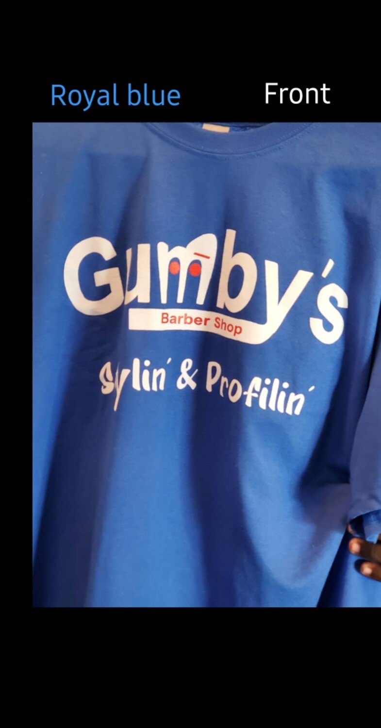 Gumby&#39;s Royal Blue T-shirt/Short Sleeves
