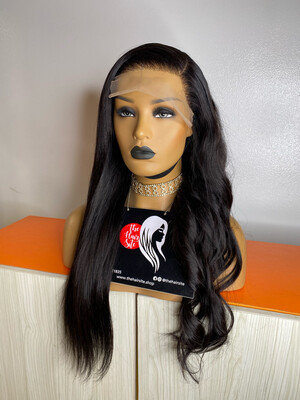 Mimi Straight  (7 By 4) Partial Frontal Wig