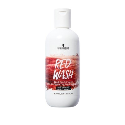 Bold Color Wash Red