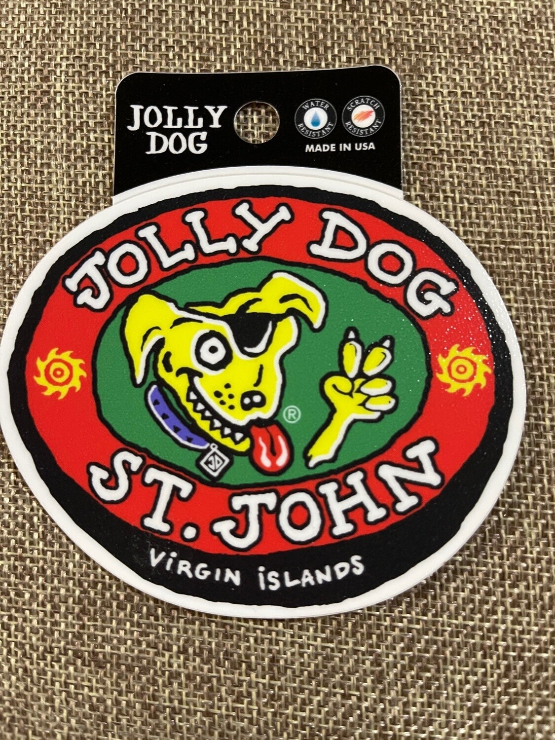 RUFF STICKER