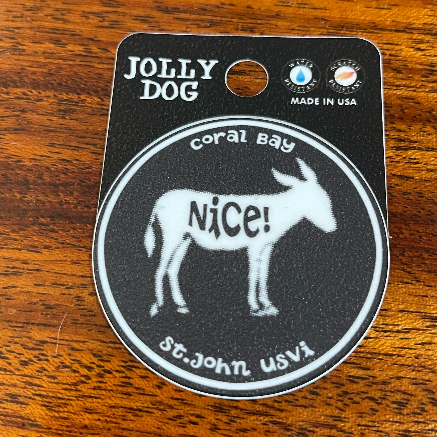 RUFF 2&quot; STICKER