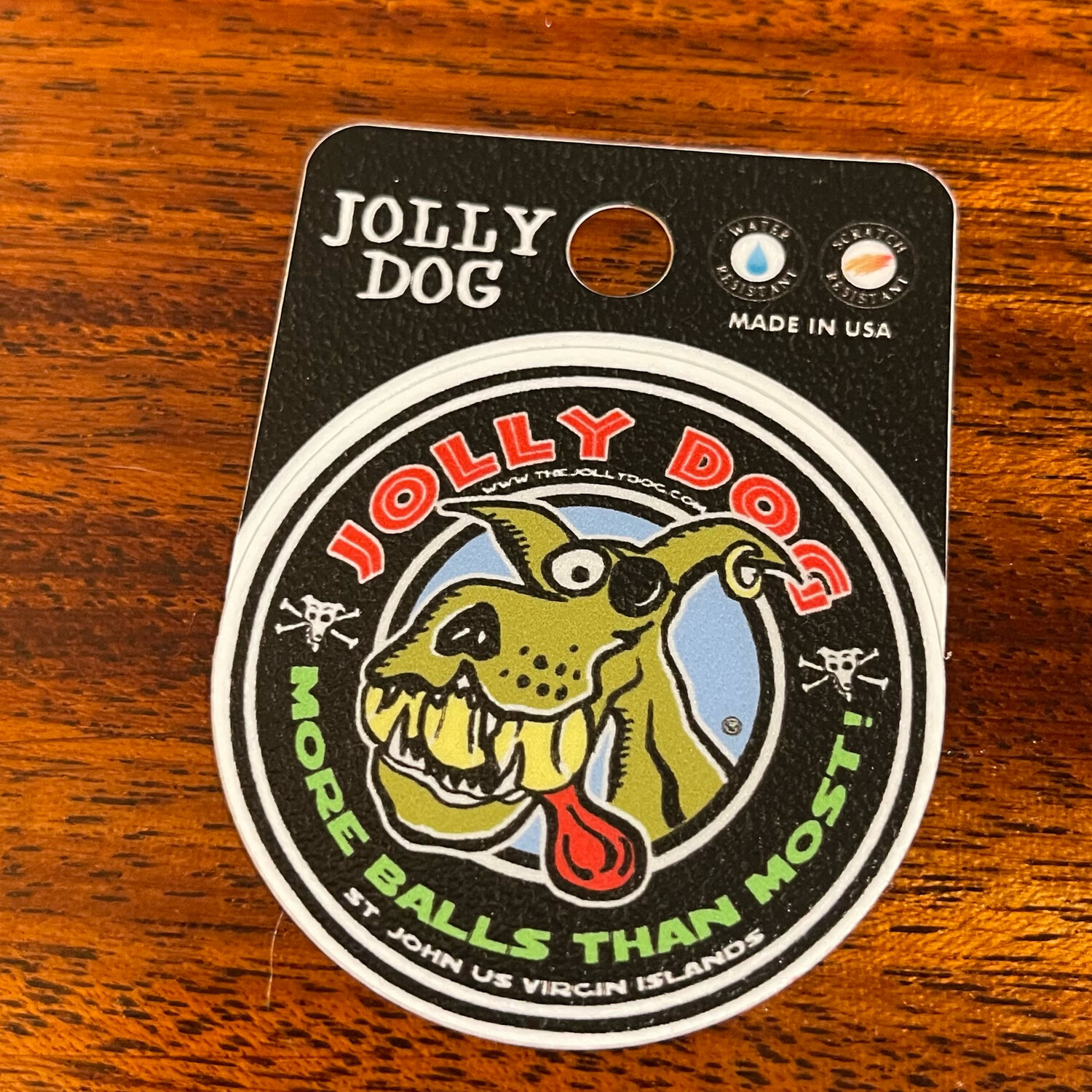 RUFF 2&quot; STICKER
