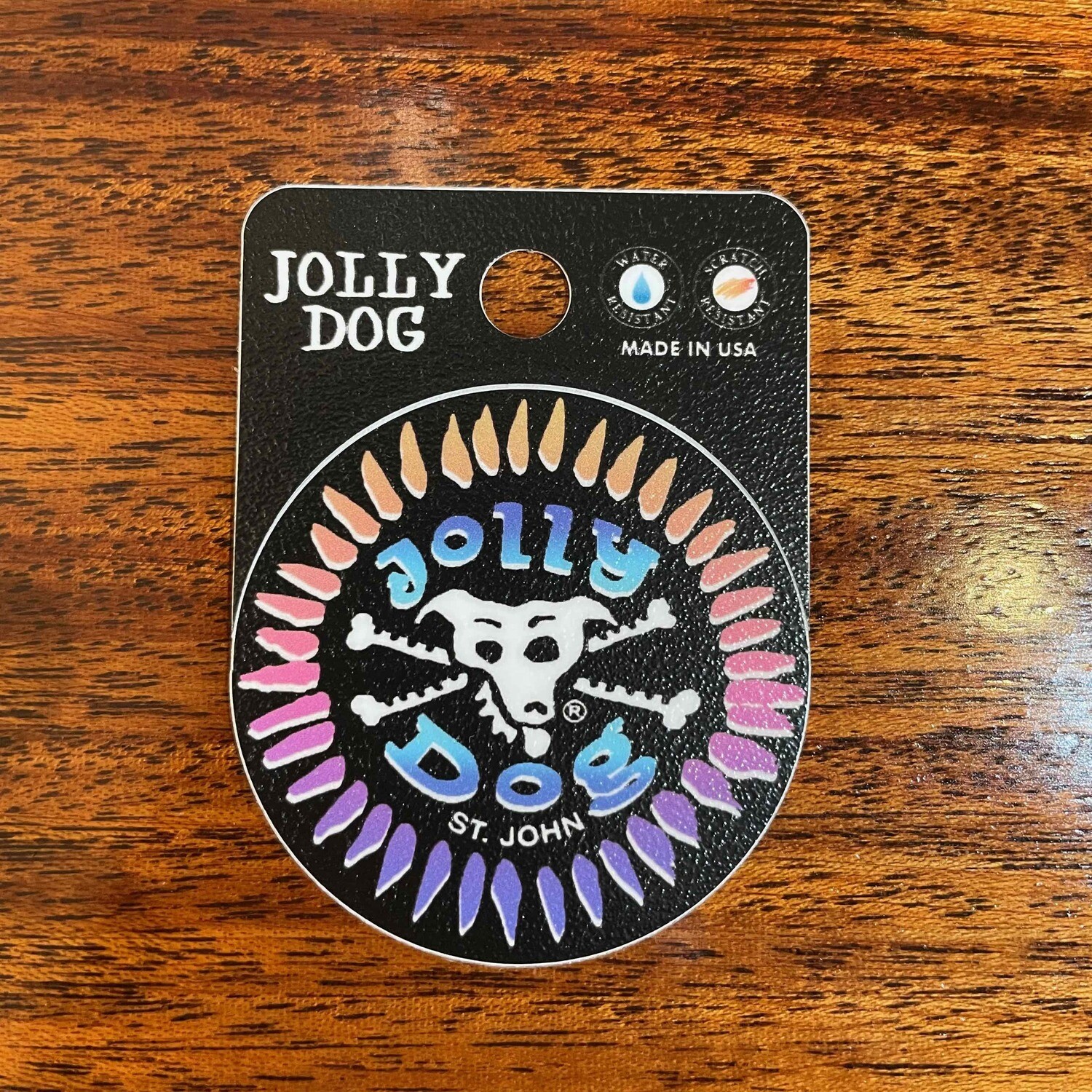 RUFF 2&quot; STICKER