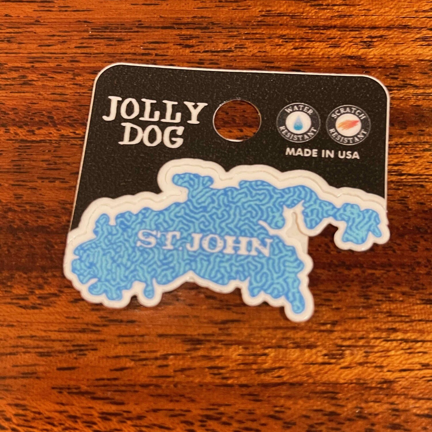 RUFF 2&quot; STICKER