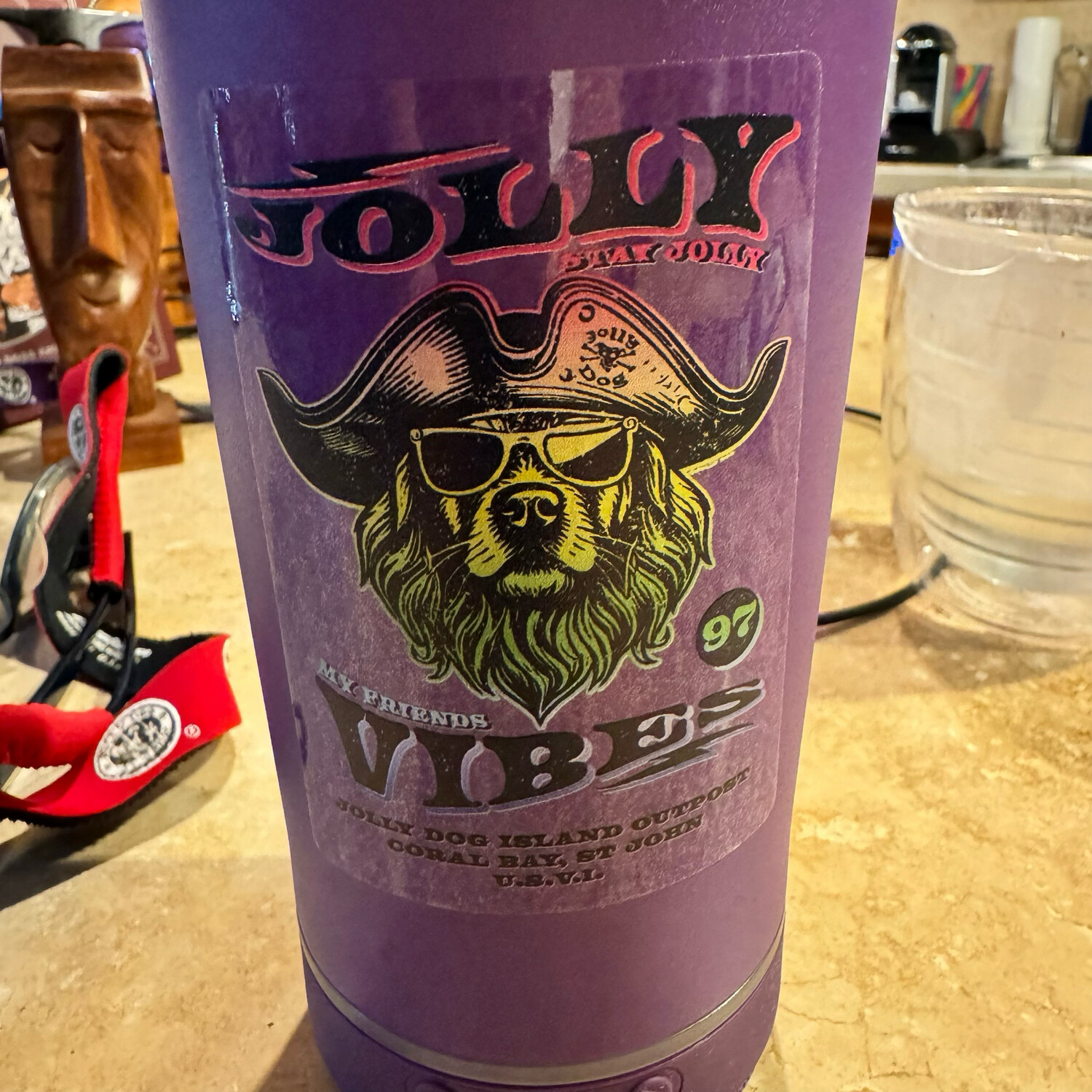 RUFF CLEAR STICKER