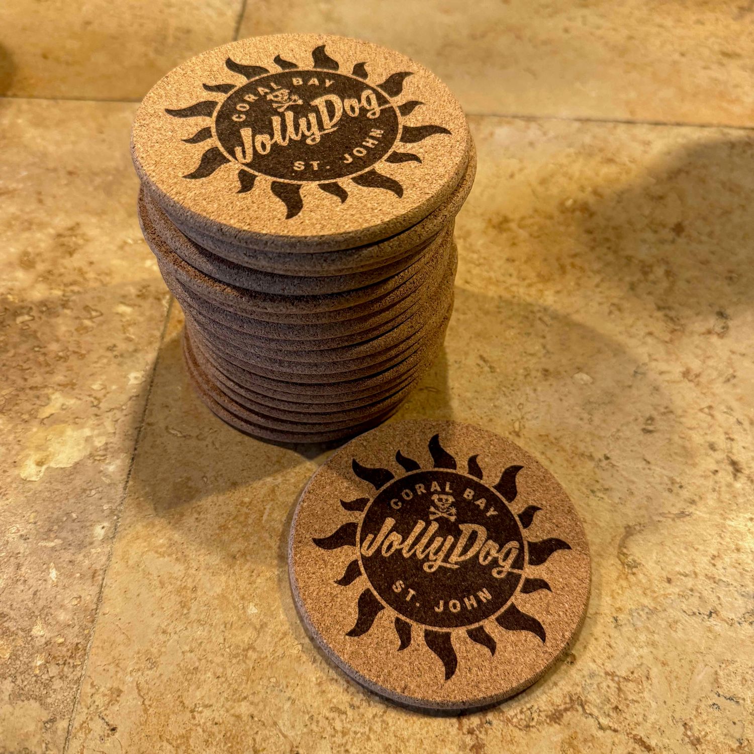 CORK COASTER