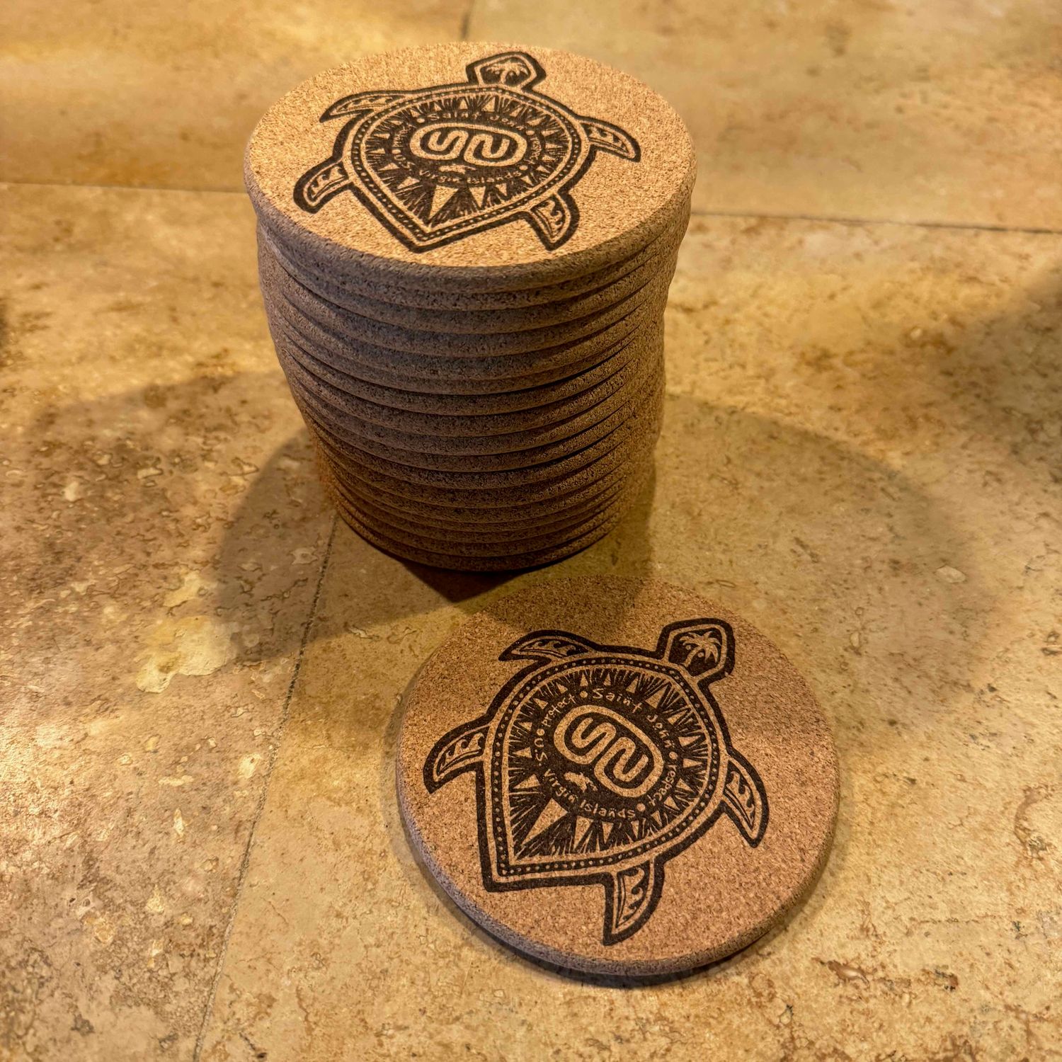 CORK COASTER