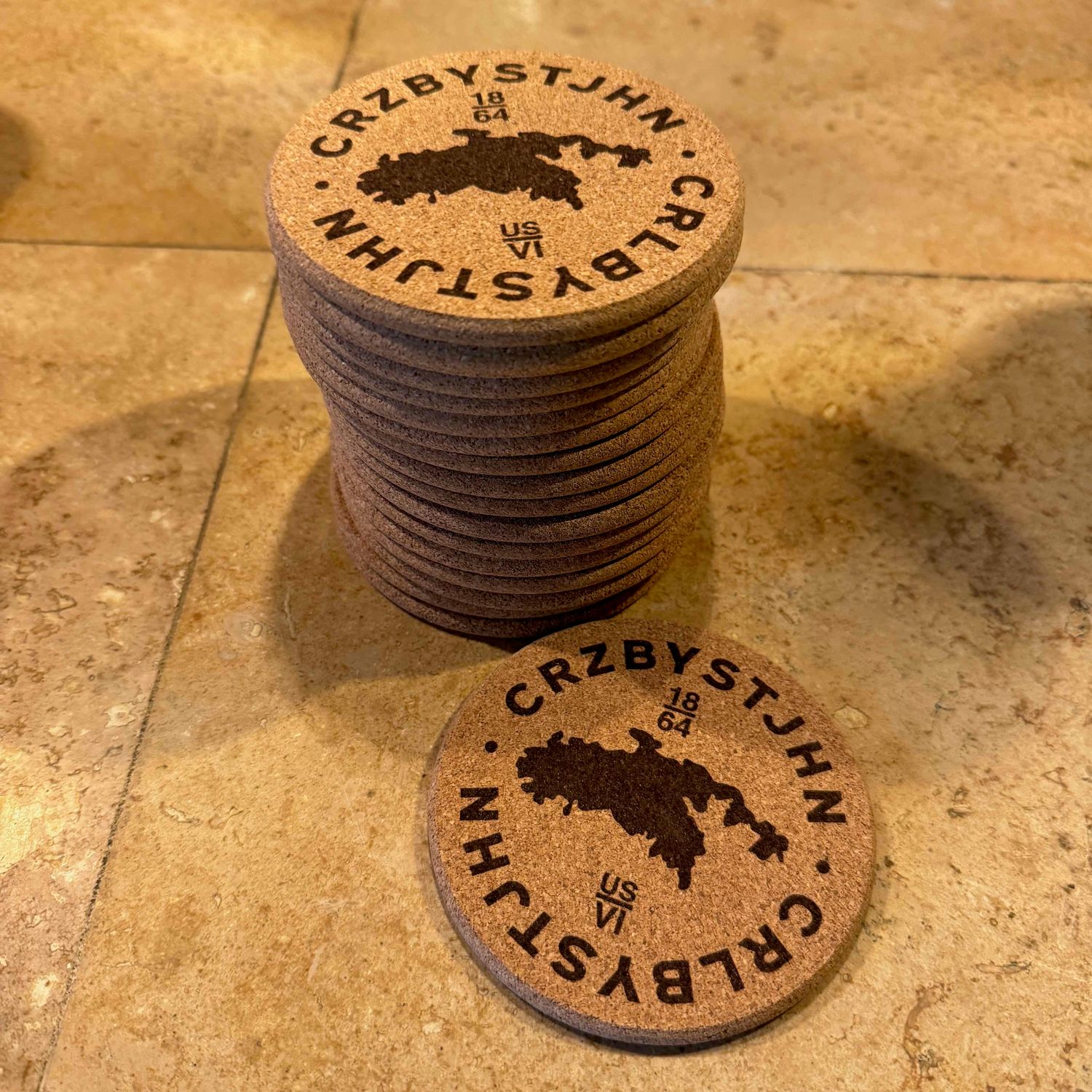 CORK COASTER