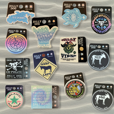 RUFF 2&quot; STICKER