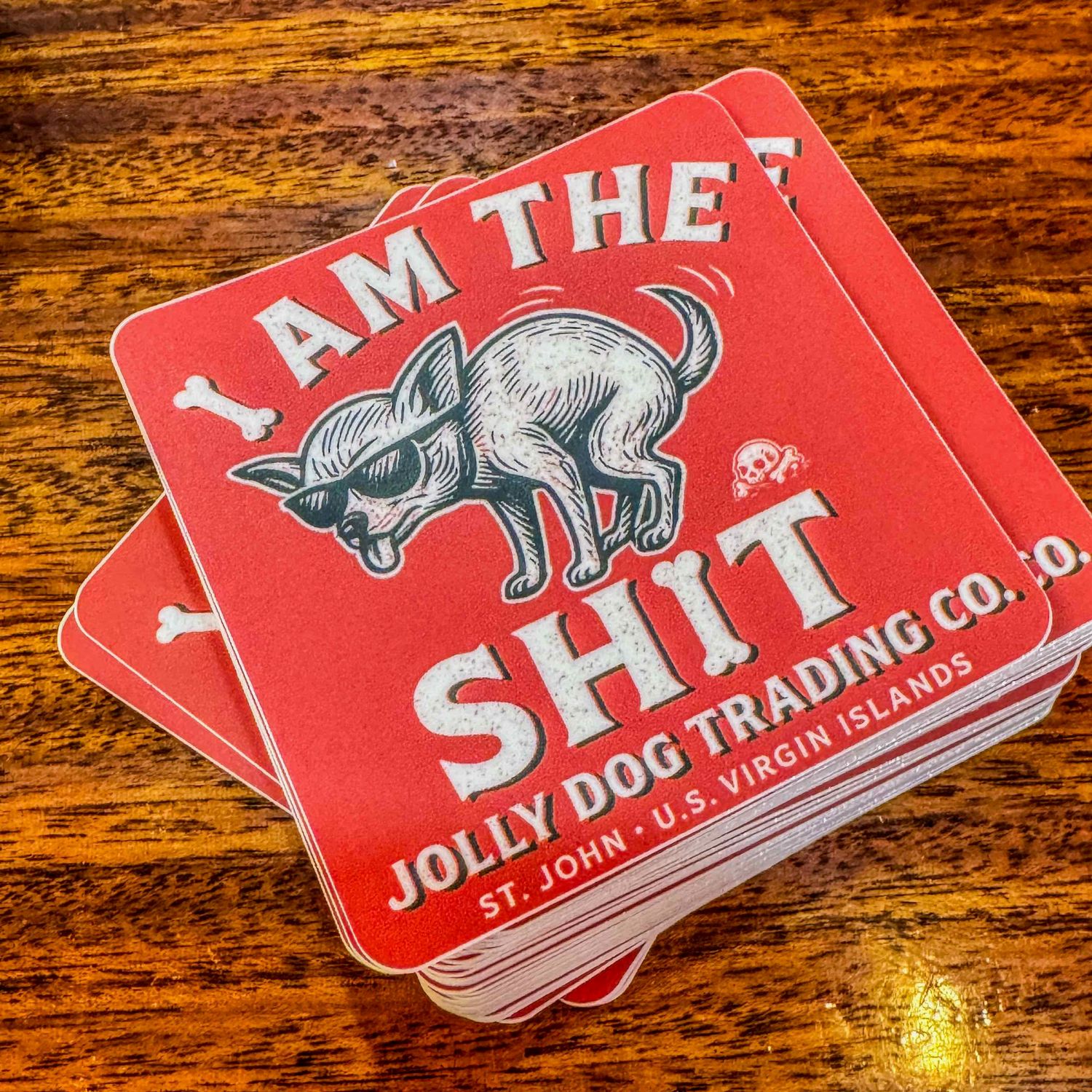 RUFF STICKER