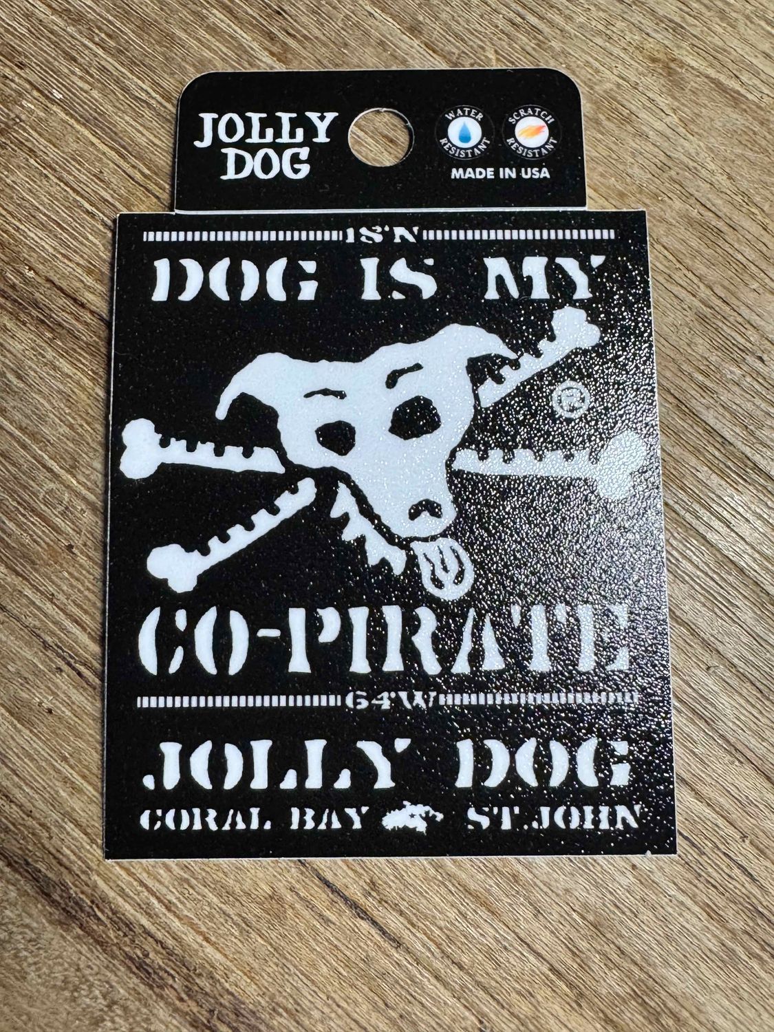 RUFF STICKER