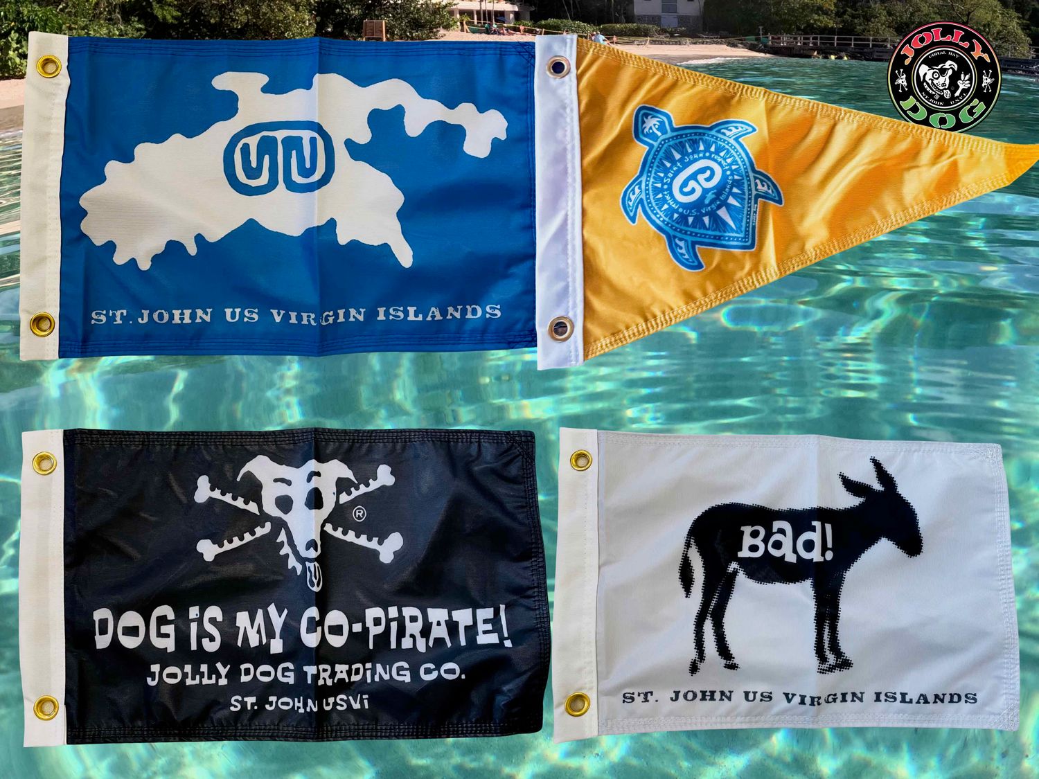 JD 12"x18" FLAG