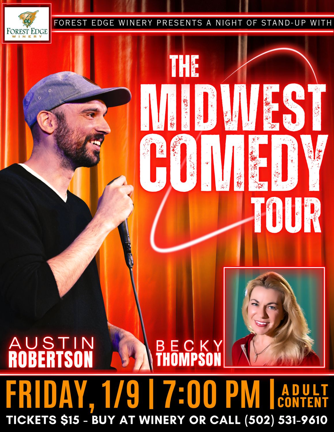 Midwest Comedy Tour: January 9, 2026