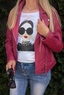 Lederjacke
