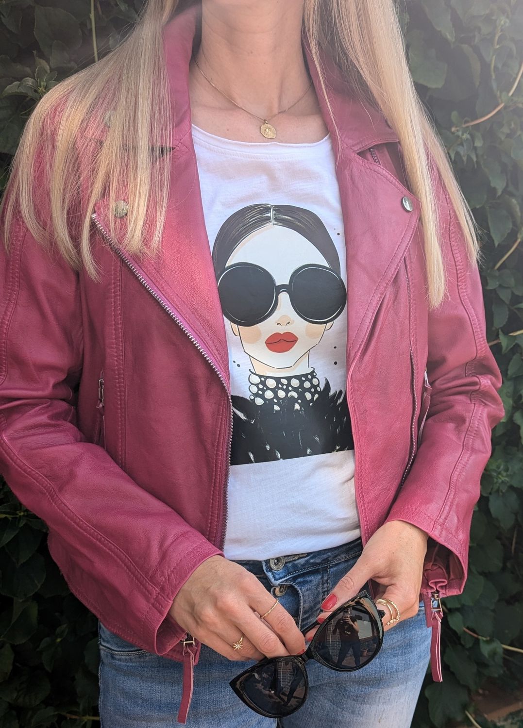 Lederjacke