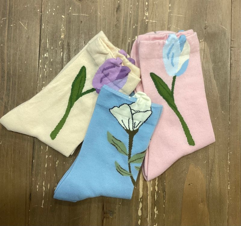 Francie Flower Socken