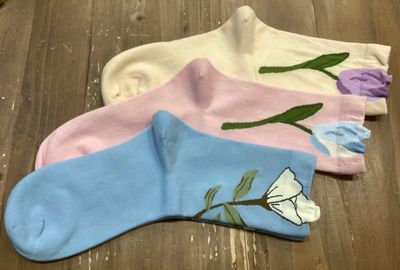 Francie Flower Socken
