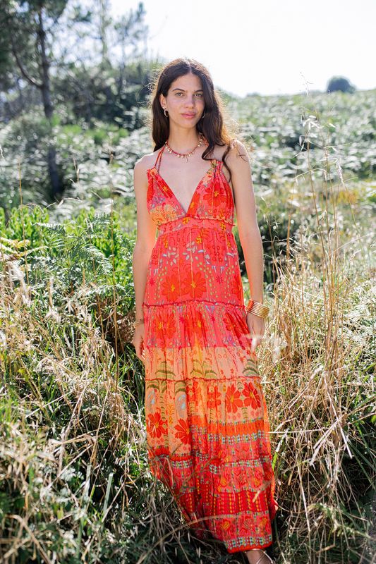 Kleid Mauricio Naranja