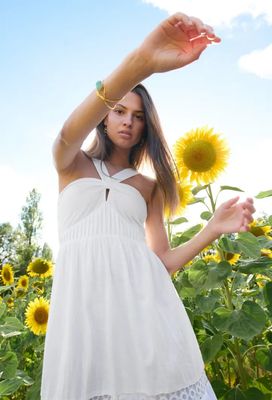 Sicilia Blanco Kleid