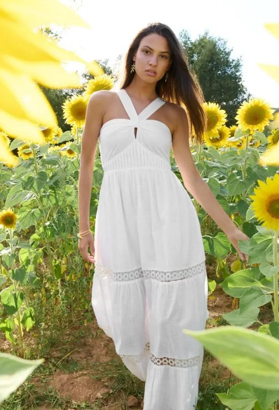 Sicilia Blanco Kleid