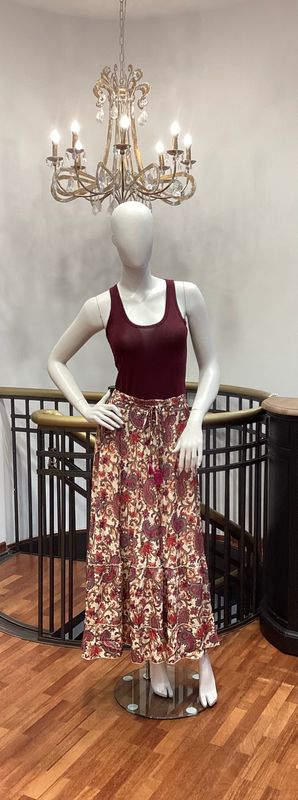 Luna Maxi Frill Skirt