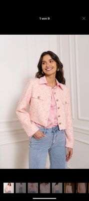 Bouclé Jacke