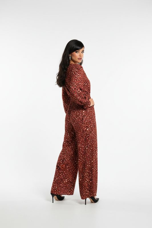Savannah Brown Jumpsuit