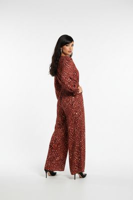 Savannah Brown Jumpsuit