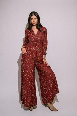 Savannah Brown Jumpsuit
