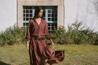 Savannah Brown Skirt