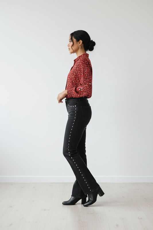 Savannah Brown Blouse