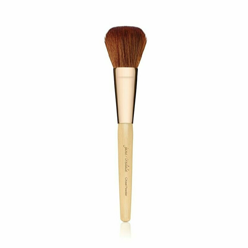 Chisel Powder Brush - rose gold