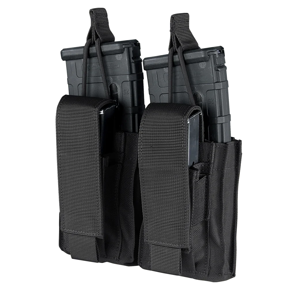 DOUBLE PISTOL /RIFLE MAG POUCH