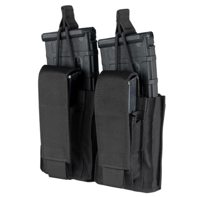 DOUBLE PISTOL /RIFLE MAG POUCH