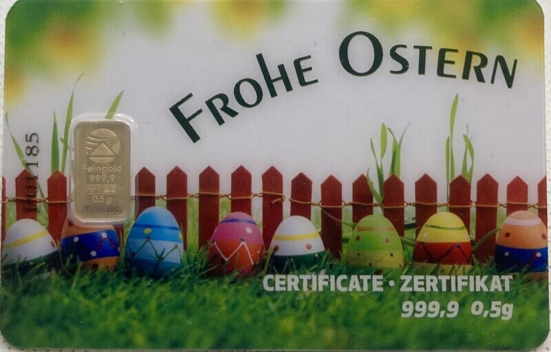 Frohe Ostern Zaun 0,5g