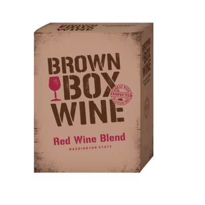 Brown Box Red Blend, case of three 3L boxes Brown Box Red Blend, case of three 3L boxes