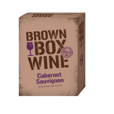 Brown Box Cabernet Sauvignon, case of three 3L boxes Brown Box Cabernet Sauvignon, case of three 3L boxes