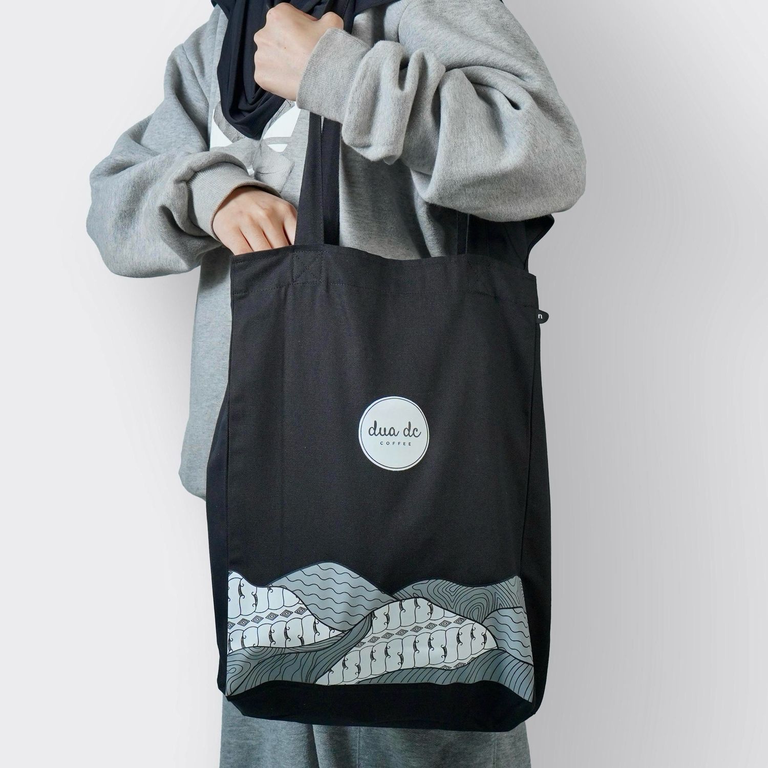 DUA DC Signature Canvas Tote