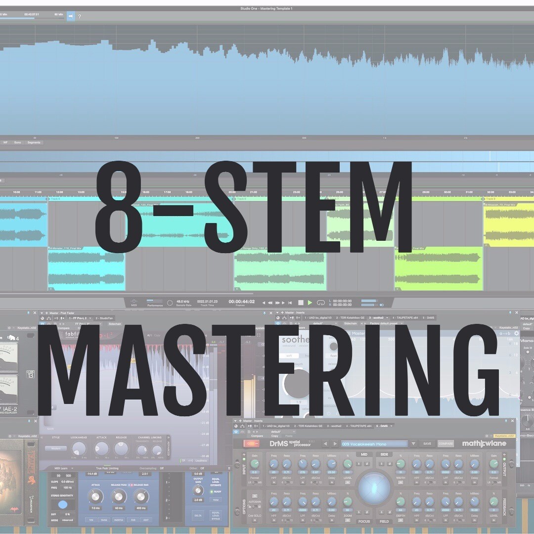 Online Mastering - 8 STEMS