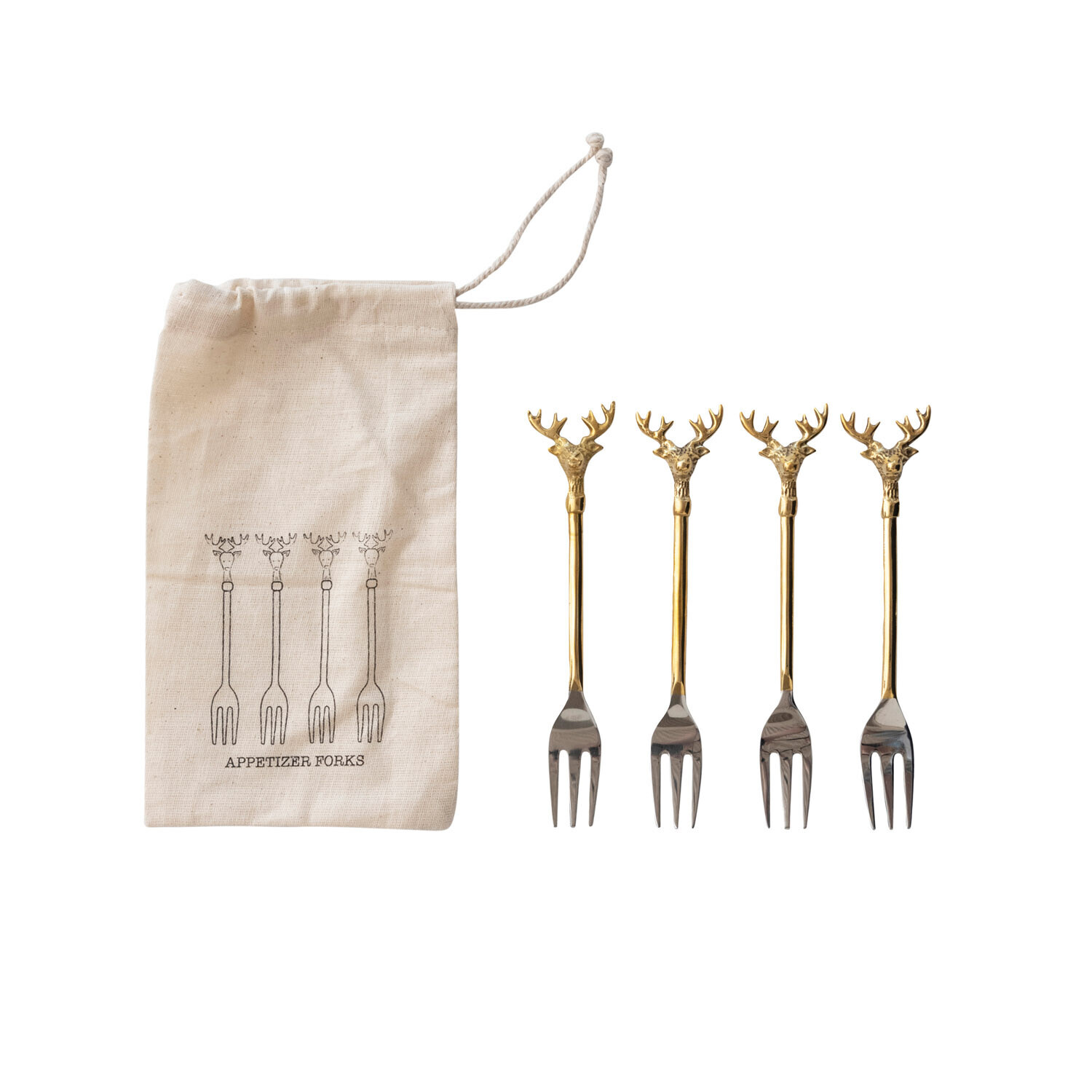 Reindeer Forks SET/4