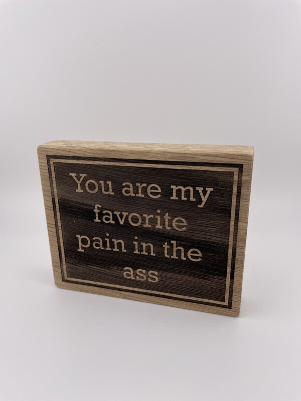 AB Mini Sign PAIN