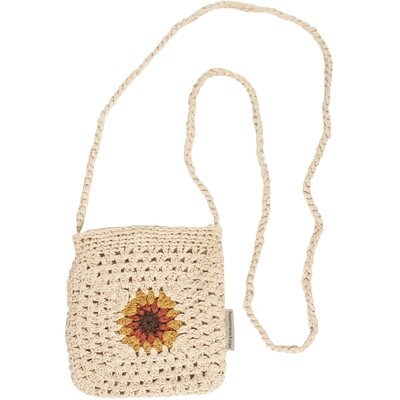 Sunflower Crochet Crossbody