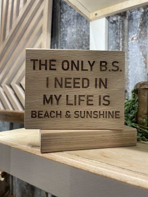 AB Mini Sign B.S.
