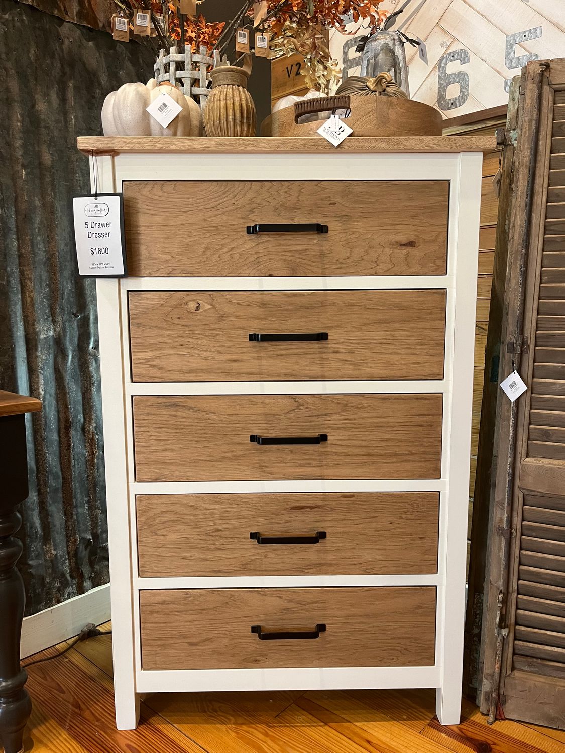 AB 5 Drawer Dresser