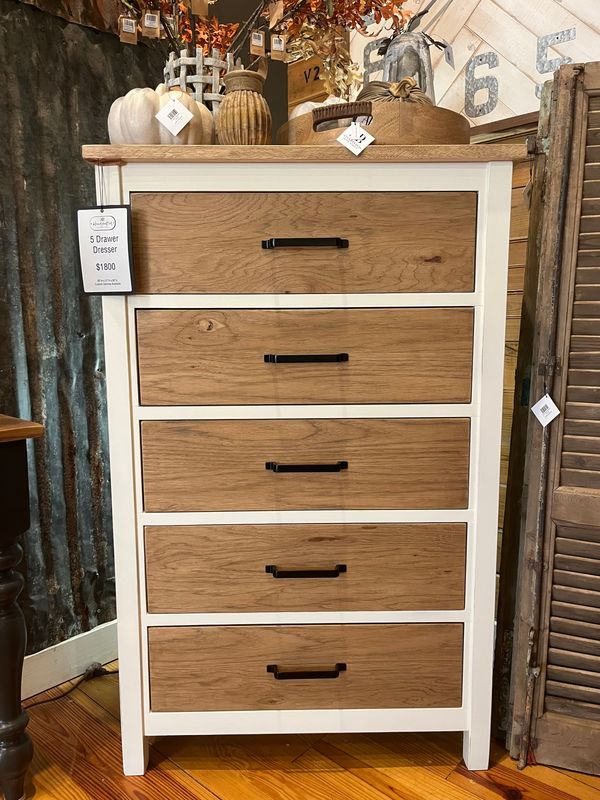 AB 5 Drawer Dresser